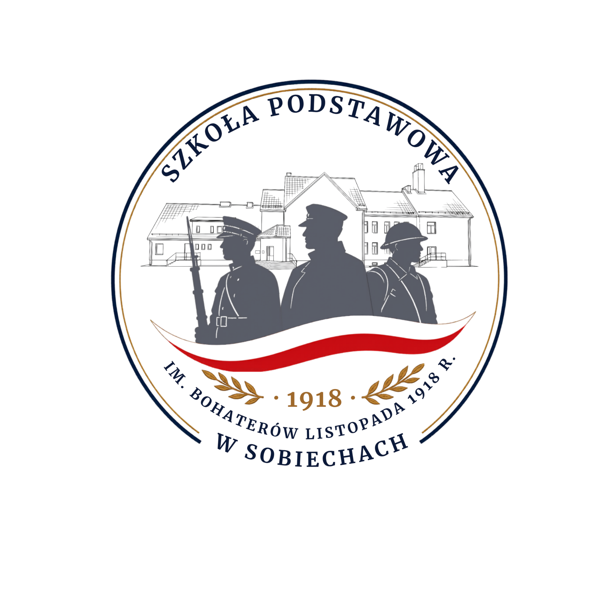Budynek Szkoły Podstawowej w Sobiechach